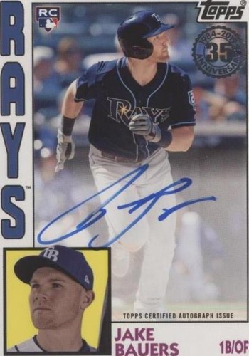 2019 Topps - Jake Bauers #84A-JB