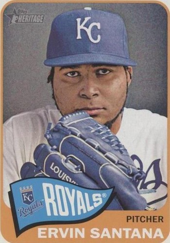 2014 Topps Heritage - Ervin Santana #329