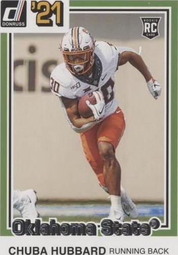 2021 Panini Chronicles Draft Picks Chuba Hubbard #46