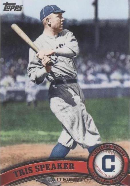 2011 Topps Update Series - Tris Speaker #US278