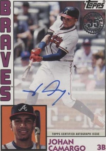 2019 Topps - Johan Camargo #84A-JC