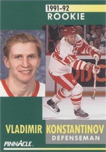 1991-92 Pinnacle - Vladimir Konstantinov #311