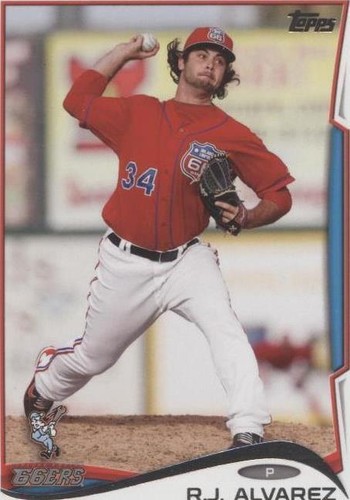 2014 Topps Pro Debut - R.J. Alvarez #106