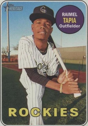 2018 Topps Heritage - Raimel Tapia #483