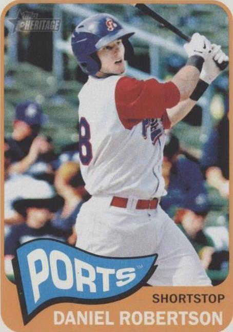 Topps Heritage 2014 edición de ligas menores - Daniel Robertson #71
