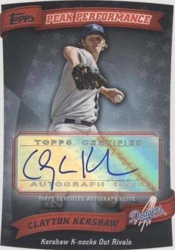 2010 Topps - Clayton Kershaw #PPA-CK