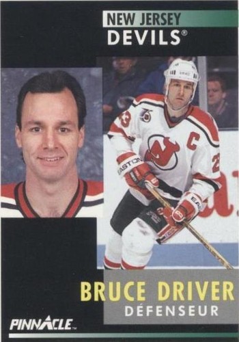 1991-92 Pinnacle French - Bruce Driver #63