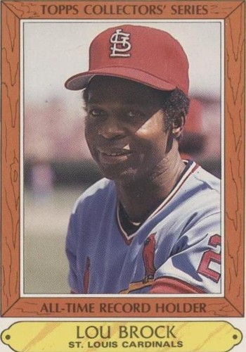1985 Topps Woolworth's All-Time Record Holders - Lou Brock #5
