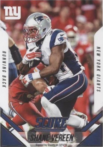 2015 Score Shane Vereen #30