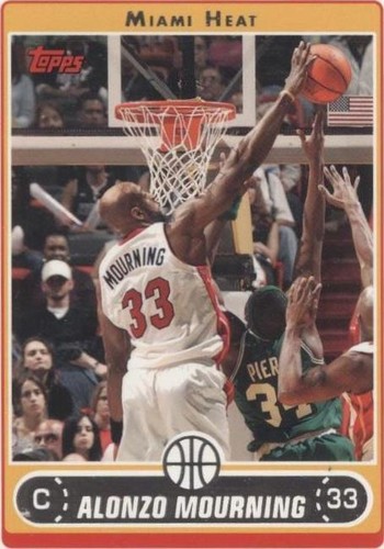 2006-07 Topps - Alonzo Mourning #59
