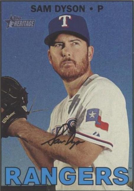 2016 Topps Heritage High Number - Sam Dyson #689