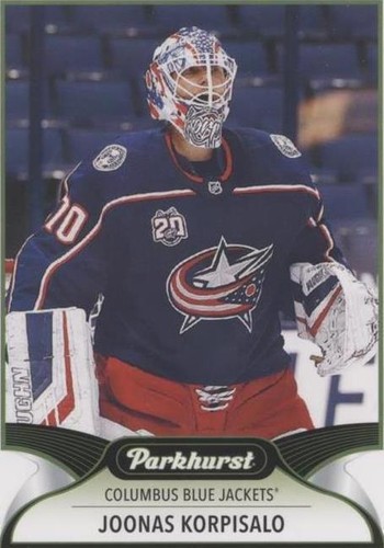 2021-22 Upper Deck Parkhurst - Joonas Korpisalo #201