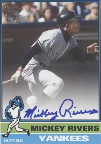 2013 Topps Archives - Mickey Rivers #FFA-MR