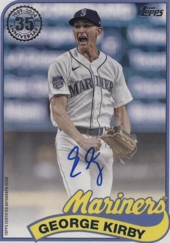 2024 Topps Series 1 - George Kirby #89BA-GK