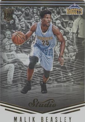 2016-17 Panini Studio - Malik Beasley #83