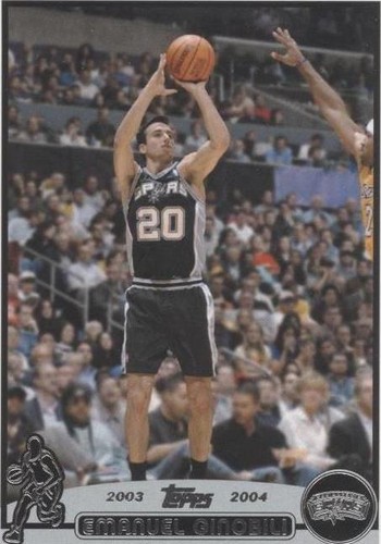 その他 UD Sweet Shot Emanuel Ginobili auto 2003-04 UD Sweet Shot Signature Shot Auto Emanuel Manu