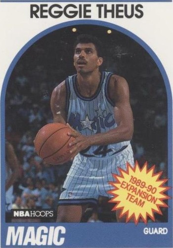 1989-90 NBA Hoops - Reggie Theus #302