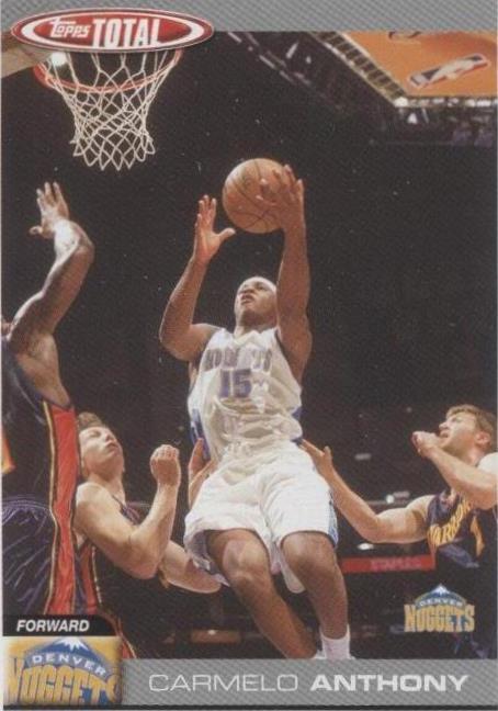 2004-05 Topps Total - Carmelo Anthony #6