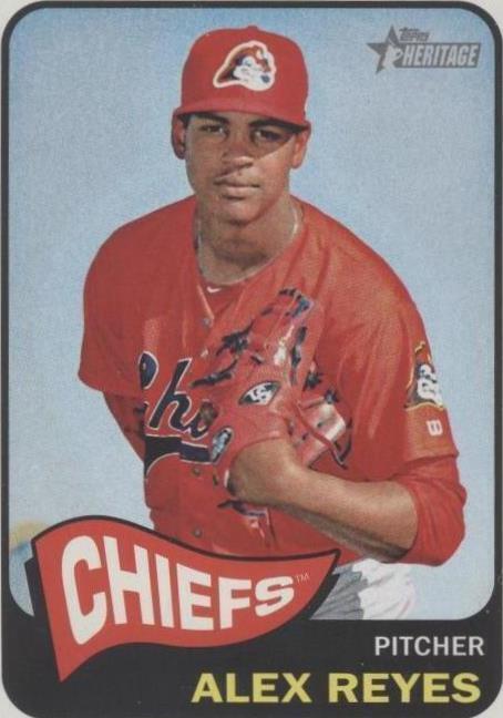 Topps Heritage 2014 edición de ligas menores - Alex Reyes #167