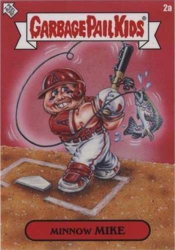 2023 Topps Mlb X Garbage Pail Kids: Series 3 David Gross - Mike Trout #2A