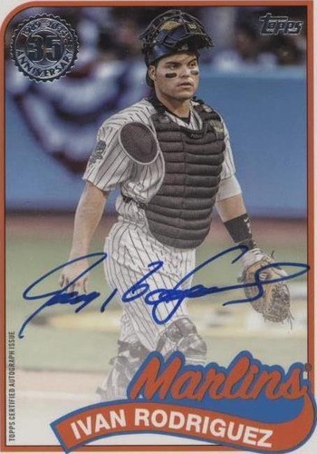 2024 Topps Update Series - Ivan Rodriguez #89BA2-IR