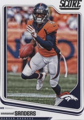 2018 Score Emmanuel Sanders #99
