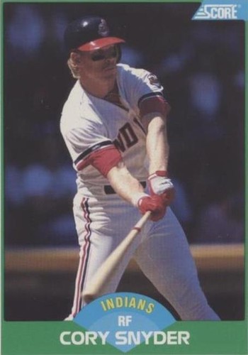 1989 Score - Cory Snyder #52