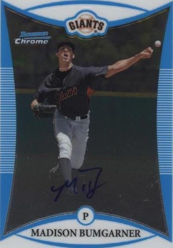 2008 Bowman Chrome - Madison Bumgarner #BCP120