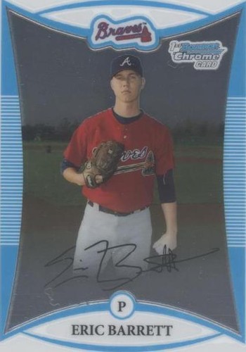 2008 Bowman Chrome - Eric Barrett #BCP144