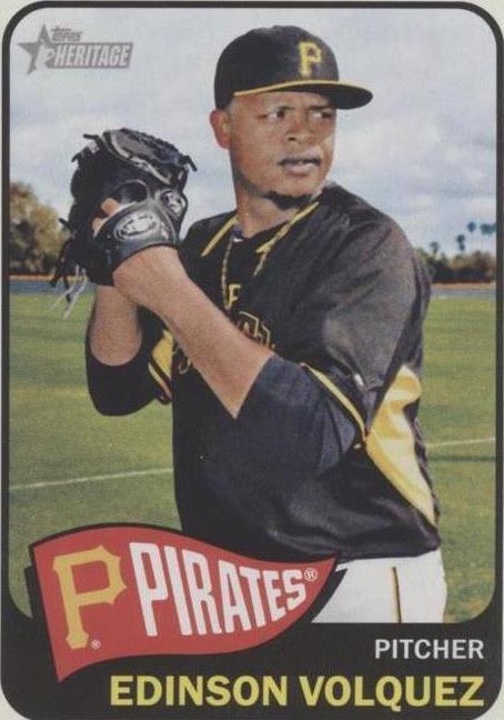 2014 Topps Heritage High Number - Edinson Volquez #H504