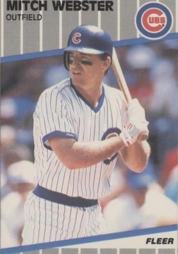 1989 Fleer - Mitch Webster #442