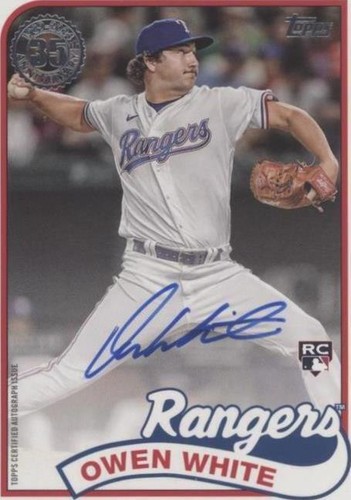 2024 Topps Series 1 - Owen White #89BA-OW