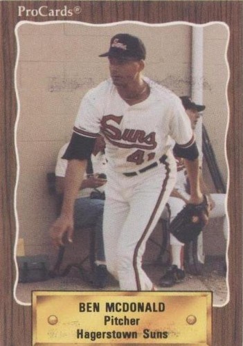 1990 ProCards Minor League - Ben McDonald #1408