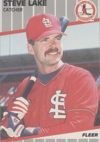 1989 Fleer - Steve Lake #454