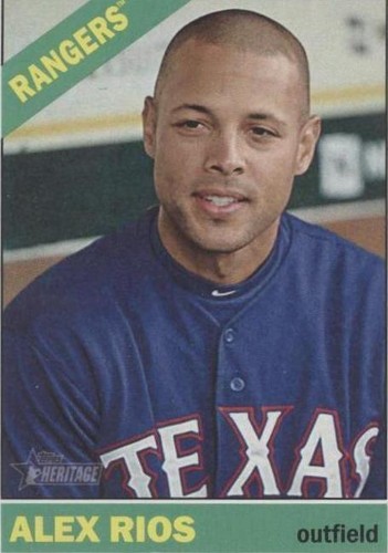 2015 Topps Heritage - Alex Rios #314
