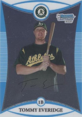 2008 Bowman Chrome - Tommy Everidge #BCP86