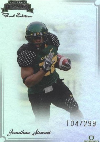 2008 Press Pass Legends Bowl Edition Jonathan Stewart #100