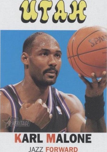 2000-01 Topps Heritage - Karl Malone #205
