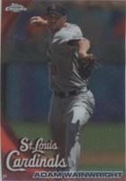 2010 Topps Chrome - Adam Wainwright #43