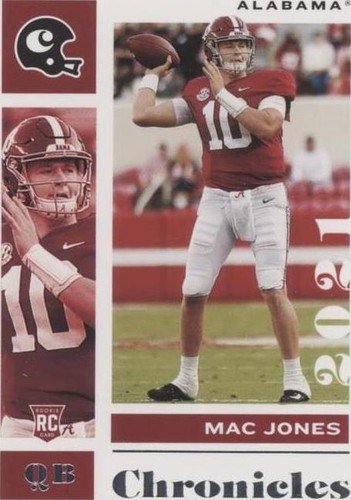 2021 Panini Chronicles Draft Picks Mac Jones #9