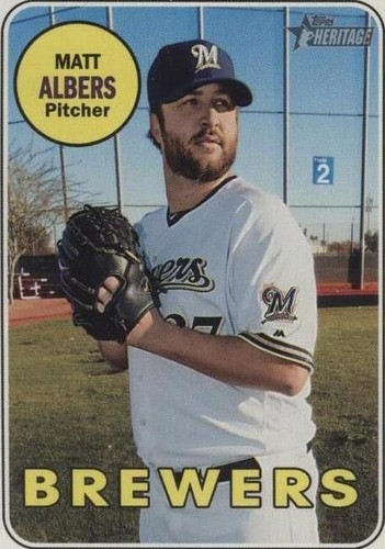 2018 Topps Heritage High Number - Matt Albers #601