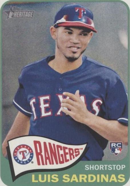 2014 Topps Heritage High Number - Luis Sardinas #H528