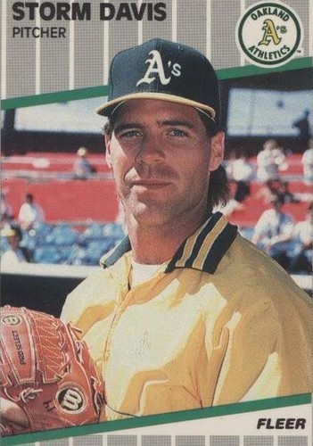 1989 Fleer - Storm Davis #6