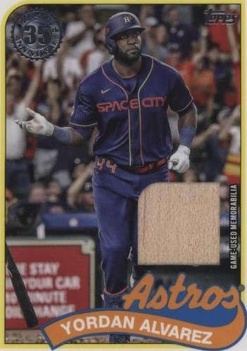 2024 Topps Series 1 - Yordan Alvarez #89BR-YA