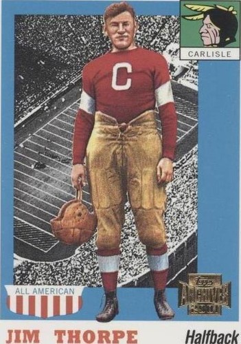 2001 Topps Archives Jim Thorpe #92