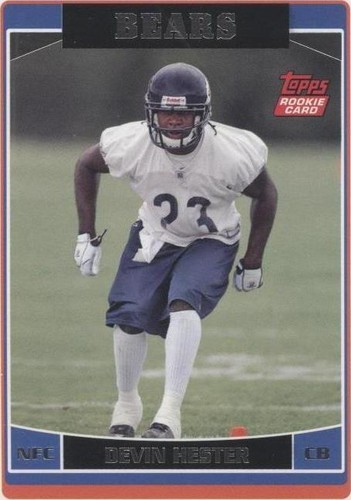 Football Sports Trading Card Singles Devin Hester