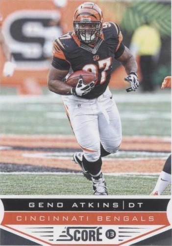 2013 Score Geno Atkins #46