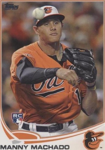Manny Machado 2013年ルーキー直書き直筆サインカード 10枚限定 Manny Machado 2013年ルーキー直書き直筆サインカード 10枚限定