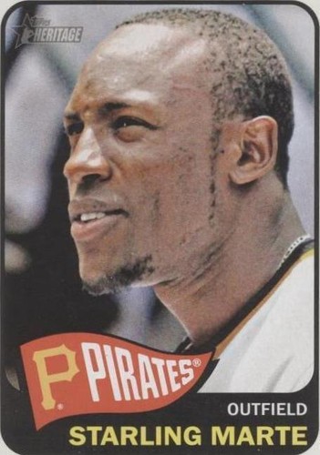 2014 Topps Heritage - Starling Marte #205
