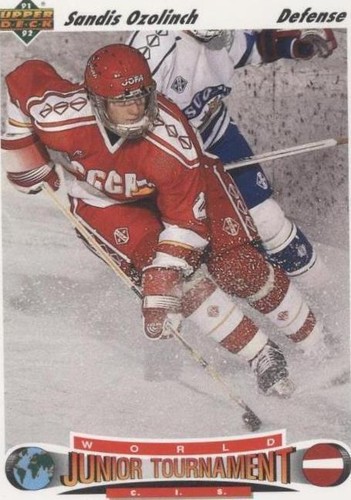 1991-92 Upper Deck - Sandis Ozolinsh #661
